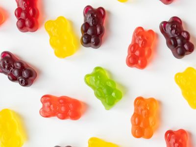 What are gummy bears made of?