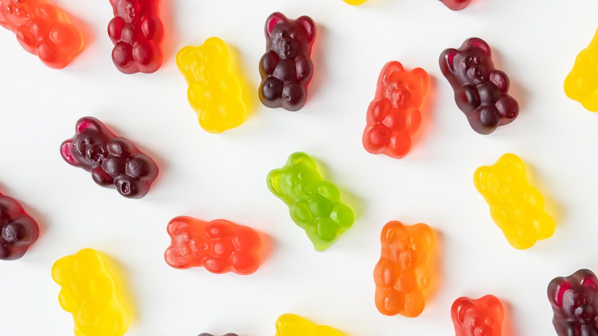 What are gummy bears made of?