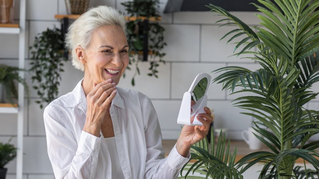 Gelatin face mask for wrinkles